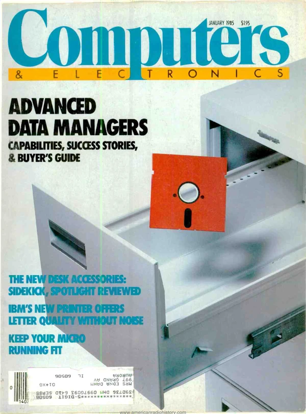 Popular Electronics - January 1985 Cover